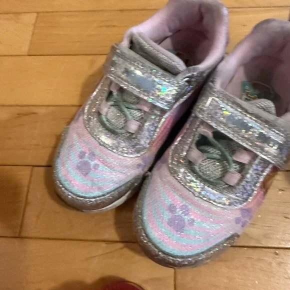 Colorful toddler girl’ shoes bundle us 7-10 - Picture 10 of 12